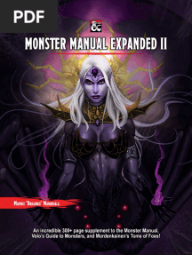 Monster Manual Expanded II (5E)