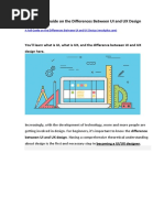 Unit 7 A Full Guide On The Differences Between UI and UX Design