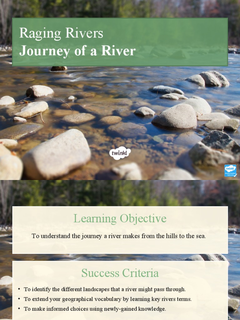 Rosie Raindrop's River Journey | PDF | River | Fluvial Landforms