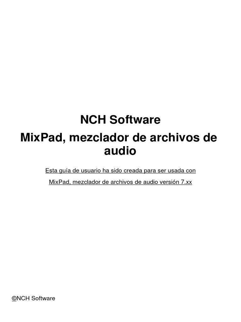 Manual Mixpad PDF Ventana (informática) Disco compacto