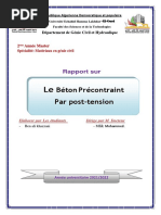 Dimensionnement des Dalles en Post-Tension | PDF | Béton armé ...