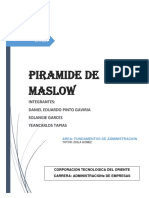 4. PIRAMIDE DE MASLOW