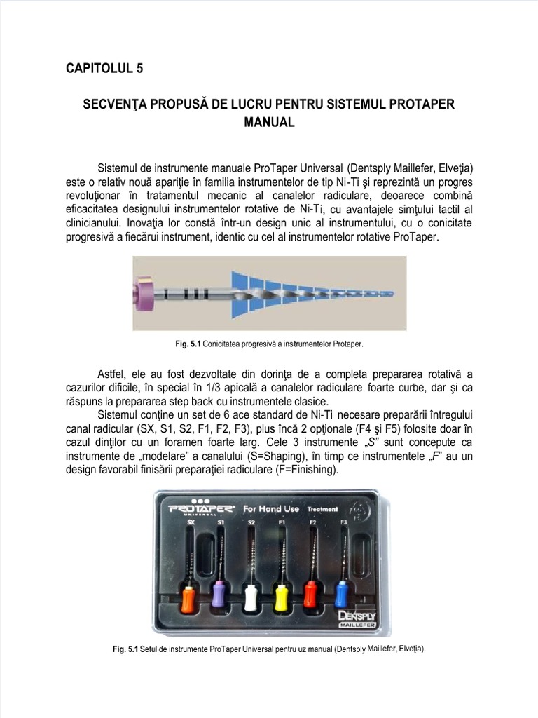 Dokumen - Tips Protaper Manual 56229625485d6 | PDF