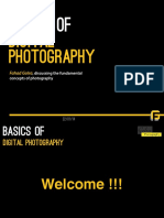 Basics Of: Digital Photography