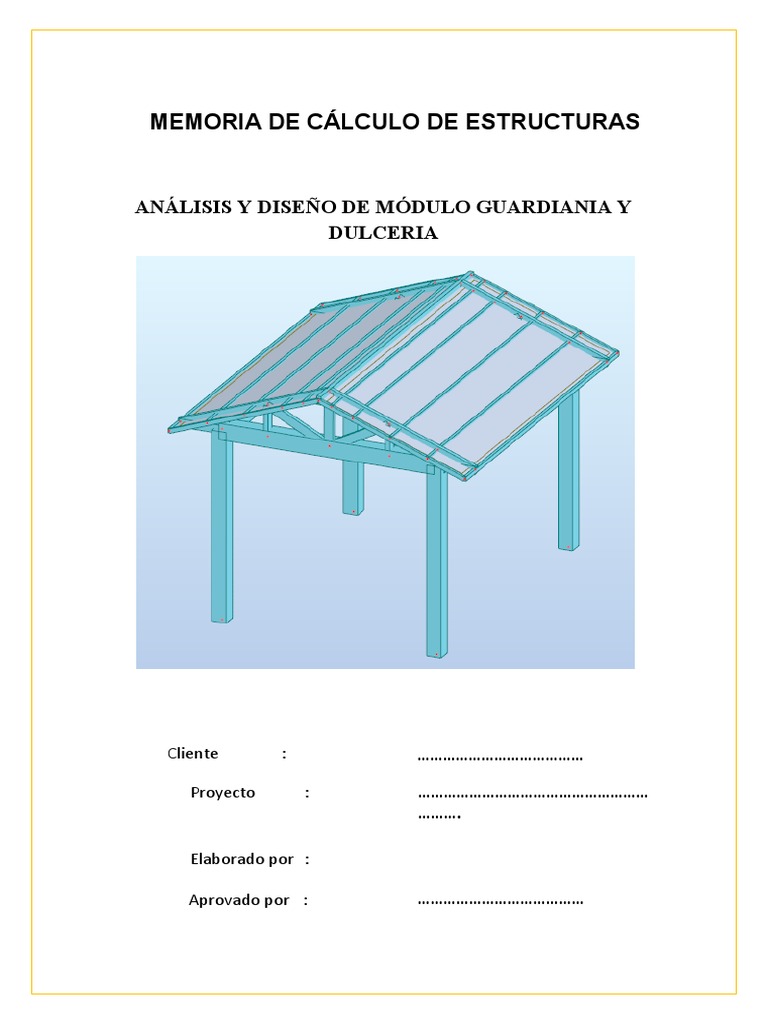 Análisis Estructural de Módulo Educativo | PDF | Hormigón | Concreto ...