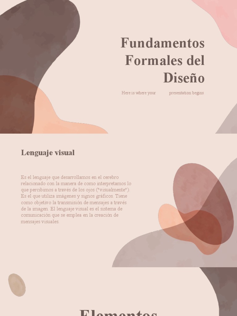 Fundamentos del Diseño Visual y Elementos | PDF | Diseño | Cognición