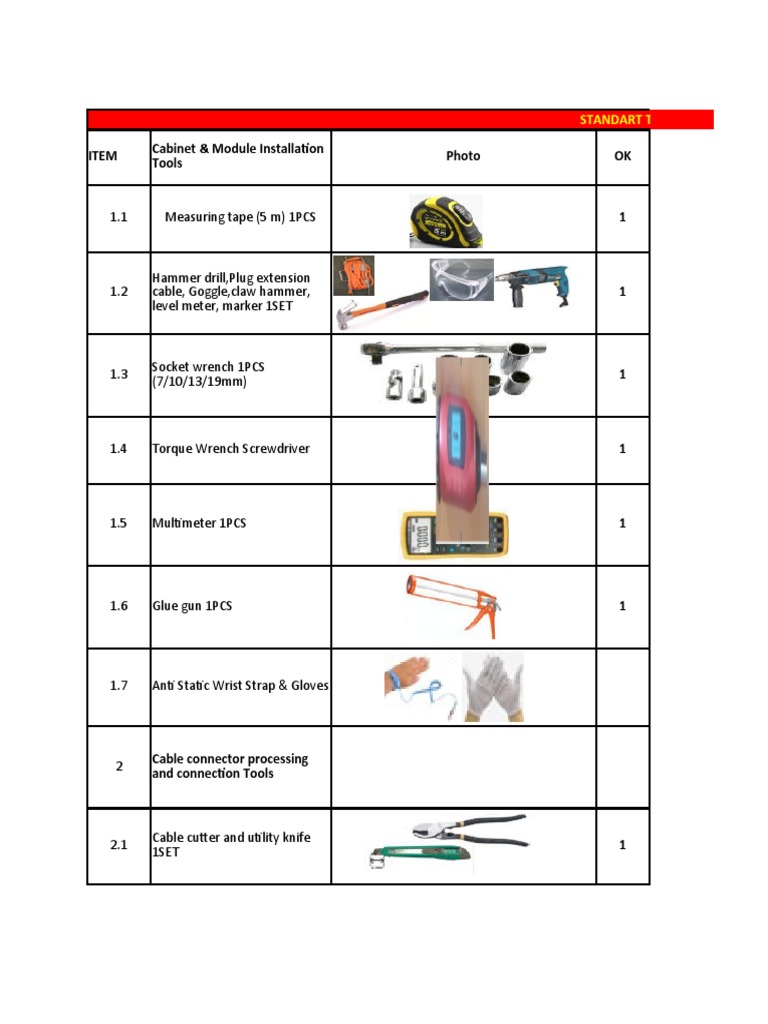 MW E-Band Installation Tools | PDF | Electrical Connector | Electrical ...