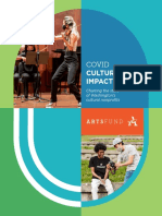 ArtsFund COVID Cultural Impact Study