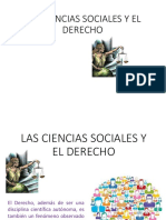 Las Ciencias Sociales y El Derecho, 2