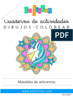 COL0027 Mandalas de Unicornio Edufichas