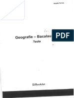 Geografie BAC Teste Bookle