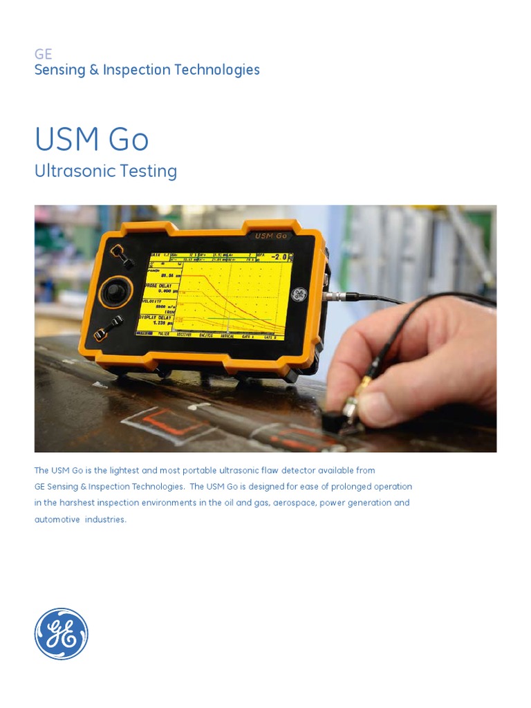 GEIT 20056EN Usm Go Flaw Detector | PDF | Electronics | Electrical ...