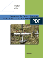 Inventario de Fuentes de Aguas Superficiales en La Cuenca Del Río Ramis