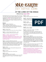 Armies of The Lord of The Rings: Offi Cial Errata