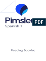 Spanish 1: Reading Booklet