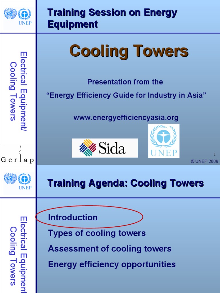 Cooling Towers | PDF | Heat Transfer | Evaporation