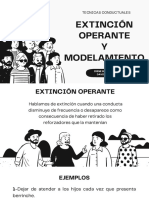 Extinción Operante