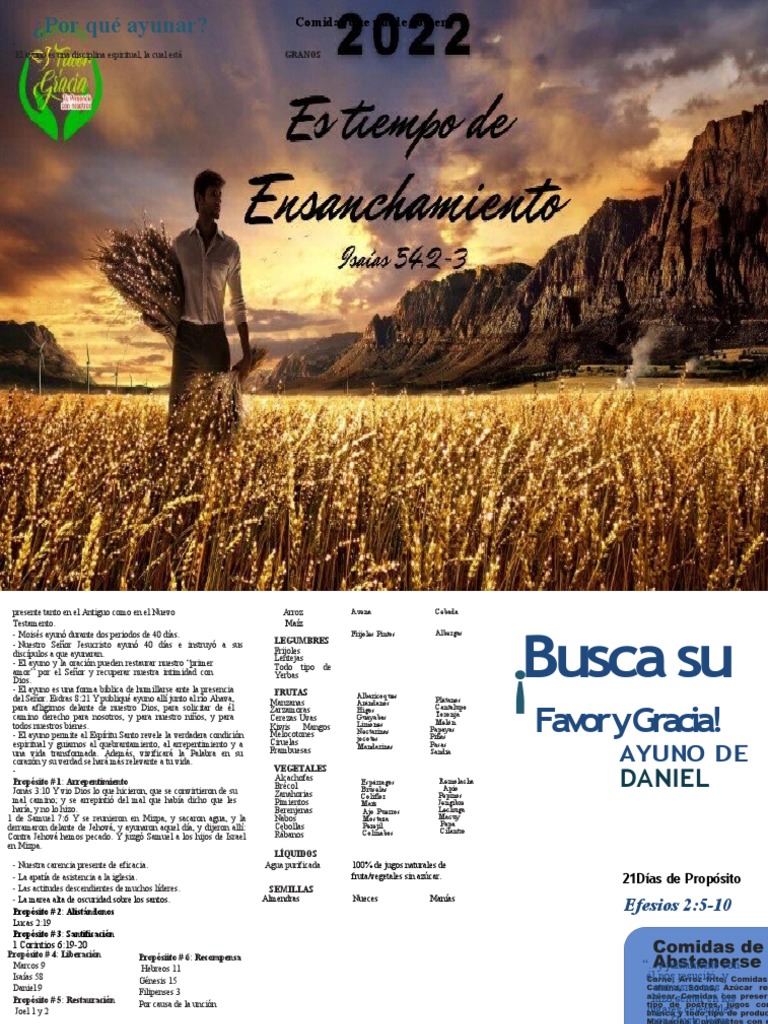 21 Días de Ayuno y Oración: Guía Espiritual | PDF | Oración | Rápido