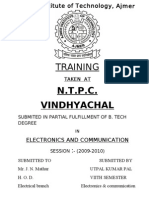 NTPC Vindhyachal Report