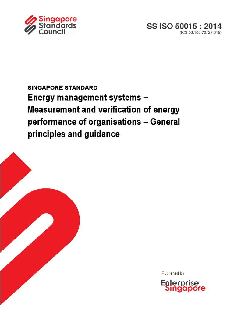 SS ISO 50015-2014 - Preview | PDF | International Organization For  Standardization | Metrology