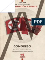 (A DEBATE) Documentos XV Congreso