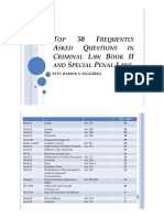 Top 50 - Criminal Law - 2020
