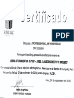 Montes Zenteno Anthony Edgar - Cap - Certificado Altura