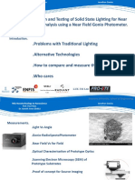 Industrial Calibration and Testing of Solid State Lighting For Near Field and Far Field Analysis Using A Near Field Gonio Photometer