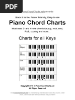 Piano Chord Charts Ebook