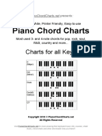 Piano Chord Charts Ebook