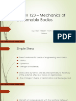 MECH 123 - Mechanics of Deformable Bodies: Engr. Nelia Verzosa - Aman, Ed.D. Professor