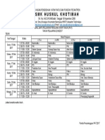 PAT - JADWAL MATA PELAJARAN