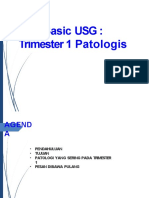 Basic USG Trimester 1 Patologis