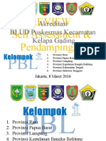 Review Self Assessment Dan Pendampingan Akreditasi Kelompok I