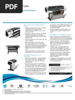 Designjet T1200: Two Printers in 1 For CAD/GIS Medium Workgroups