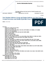 M M0108002-00 New Machine Software Group and Engine Software Are Now Used On Certain Excavators and Mobile Hydraulic Power Units 25jun19