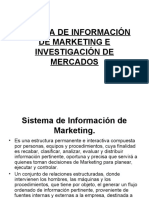 Sistema de Información de Marketing E Investigación de Mercados