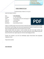 Surat Pernyataan CV Atp