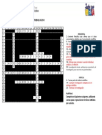 Crucigrama Metodologico