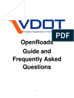 VDOT Open Roads Guide