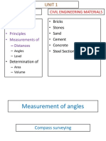 RCB WCB Types of Compass Surveying Included Angles Problem