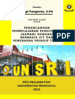 Sampul Buku Segitiga Arsitektur Modern Oranye Dan Ungu Tua