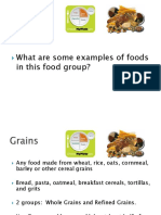 What Are Some Examples of Foods in This Food Group?