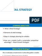 Retail Session 5,6 Retail Strategy