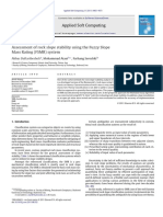 2011 - Daftaribesheli - Assessment of Rock Slope Stability Using The Fuzzy Slope Mass Rating (FSMR) System
