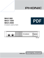 Phonic Max1500 en