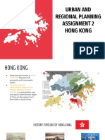 Urban and Regional Planning OF HONG KONG 