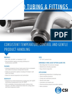 Jacketed Tubing Fittings Data Sheet