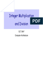 DHXD - Chuong 6. Integer Multiplication and Division