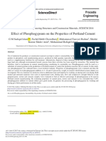 Effect of Phosphogypsum On The Properties of Portl